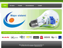 Tablet Screenshot of maposistemi.com
